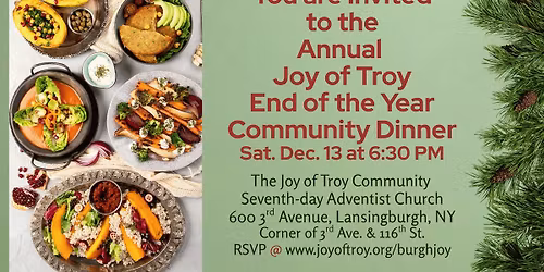 Community End of the Year Dinner