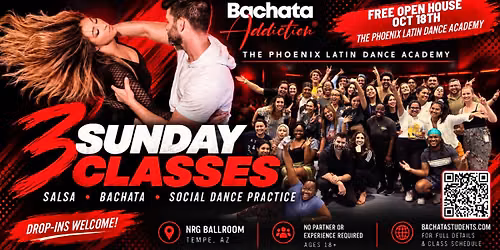FREE OPEN HOUSE! | Phoenix Latin Dance Academy Launch by Bachata Addiction\u00ae