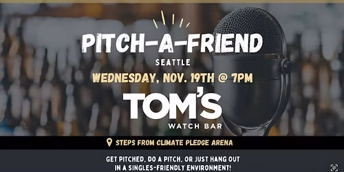Pitch-A-Friend At Tom's Watch Bar Seattle