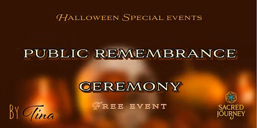 Public Remembrance Ceremony