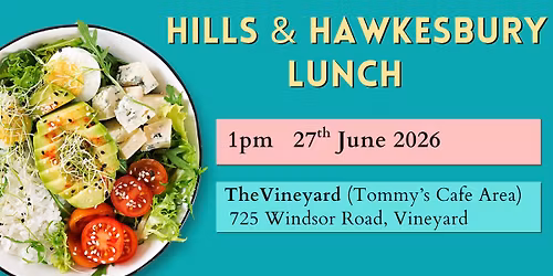 Hills & Hawkesbury Lunch