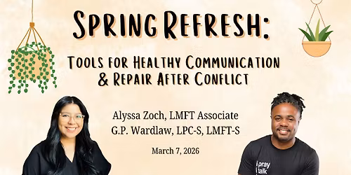 Couples Communication & Conflict Repair Workshop - Duncanville