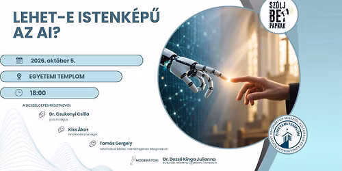 Lehet-e Istenk\u00e9p\u0171 az AI? 