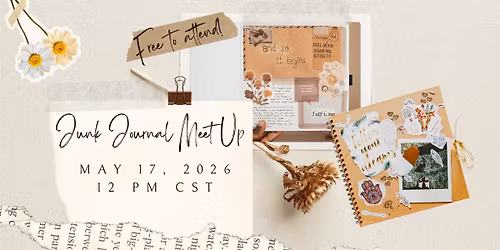 Junk Journal Meet Up - May 2026