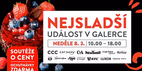 \ud83c\udf70 Nejslad\u0161\u00ed ud\u00e1lost v Galerii P\u0159erov \ud83c\udf6b