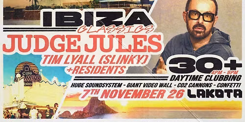 Ibiza Classics: Judge Jules