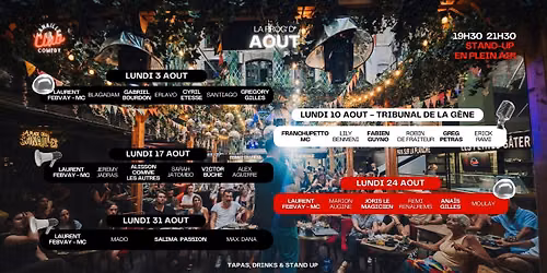 CANAILLES COMEDY CLUB \ud83d\ude1c Tous les lundis 