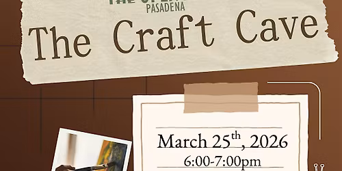 The Craft Cave at The Open Book Pasadena