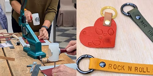 Kelham Makes: Leatherwork Workshop \u2013 Make Your Own Keyring