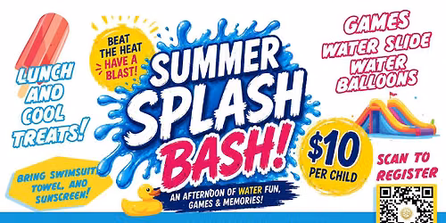 Summer Splash Bash!