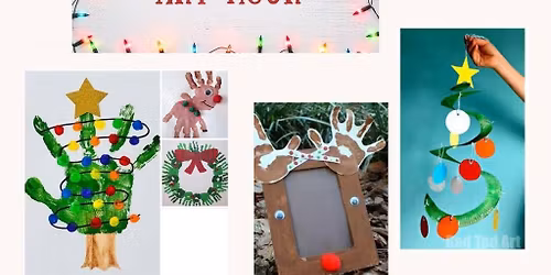 Mommy & Me Art Hour- CHRISTMAS IS HERE! $10.00 per M & M