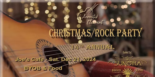 Acoustik Element - (Sat)  Christmas Party