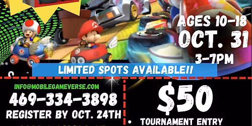 Halloween Mario Kart Tournament | Win a Nintendo Switch 2 & Mario Kart Wrld