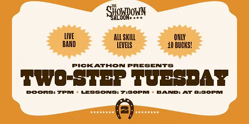 Two-Step Tuesday with The Evangeliners and Dance Lessons!