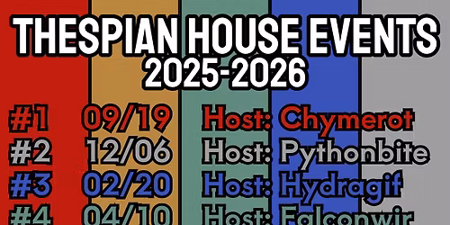 LHS Thespians House Event