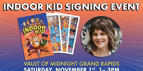 LISA DUBOIS SIGNING EVENT FOR INDOOR KID