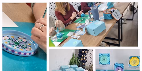 Dot Mandala Trinket Dish Workshop