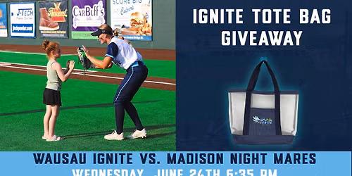 Wednesday, June 24 - Ignite Tote Bag Giveaway