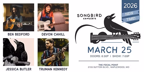 March 25, 2026  |  Songbird Concerts