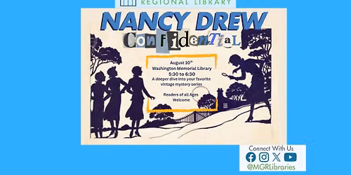 Nancy Drew Confidential - Washington Memorial Library