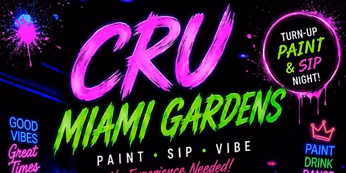 The perfect canvas at Cru Miami Gardens