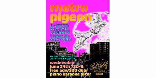 Metro Pigeon: A New York Music Video Comedy Show!