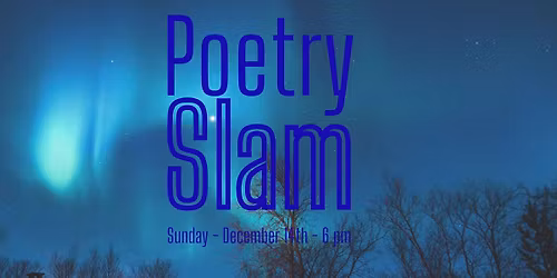 December Show Me Poetry Slam!