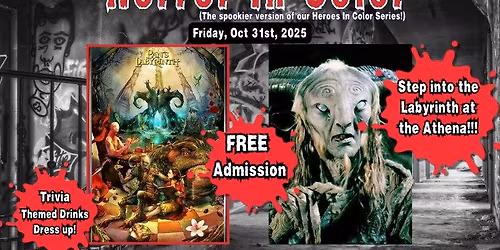 Horror in Color: Pan's Labyrinth (Free Admission!)