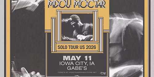Mdou Moctar (solo) at Gabe's Iowa City