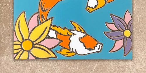 10\/30: Glaze a 6\u201d Art Tile at Tucson Cactus & Koi!
