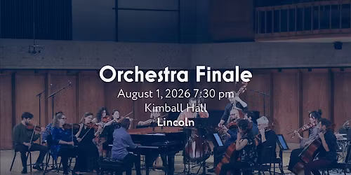 LINCOLN ORCHESTRA FINALE