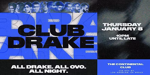 Club Drake: A Drake Tribute Night