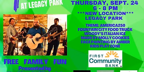 MILLBROOK'S TUNES ON THE GREEN FREE COMMUNITY CONCERT FEATURING THE ALEX WALKER BAND