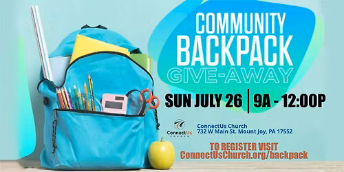 Lancaster Backpack Give-away