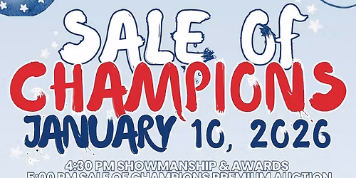 ECJLS Sale of Champions 2026