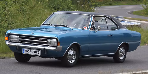 \u201eDer H\u00fcftschwung aus R\u00fcsselsheim \u2013 60zig Jahre Opel Rekord C\u201c - beim Rheingauer Oldtimer am 16. Augu