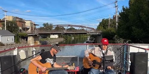 Fri Sunset Lock Cruise aboard Colonial Belle w\/ Live Music by Rob Smith & Mike Gladstone (of JYFT)