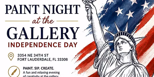 IND\u00c9PENDANCE DAY PAINT NIGHT