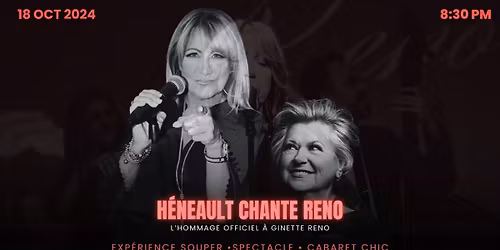 Heneault Chante Reno at Cabaret Du Casino De Montreal