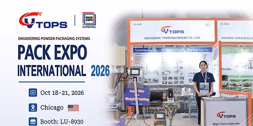 Integrated Powder Solutions by VTOPS | PACK EXPO International 2026 | Booth LU-8930