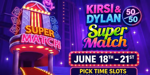 Kirsi and Dylan 50\/50 Super Match Play with co-host DSP Best 4