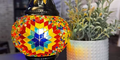 DIY Turkish Mosaic Lamps