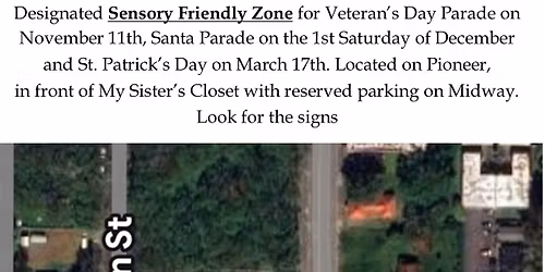 Veteran's Day Parade Sensory Friendly Zone
