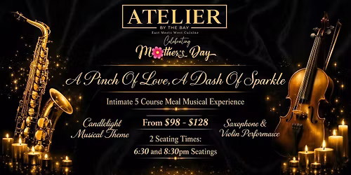 Mother's Day 5 Course Candlelit Dinner with Musical