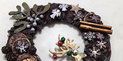 Make your own Powertex weatherproof Christmas Wreath on Friday 21st November, 2025 10.30am - 1.30pm