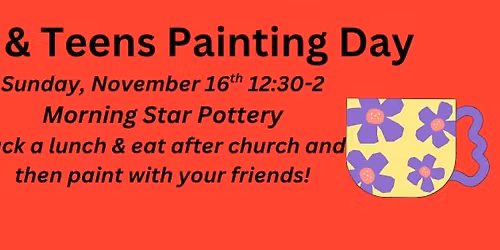 Kids & Teens Painting Day