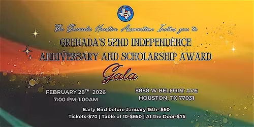 Grenada Independece Scholarship Gala