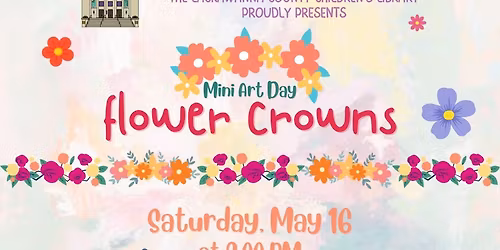 Mini Art Day: Flower Crowns