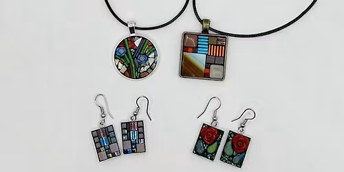 Mosaic Pendant and Earrings Workshop