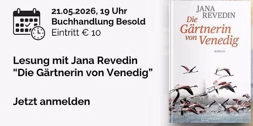 Lesung mit Jana Revedin
